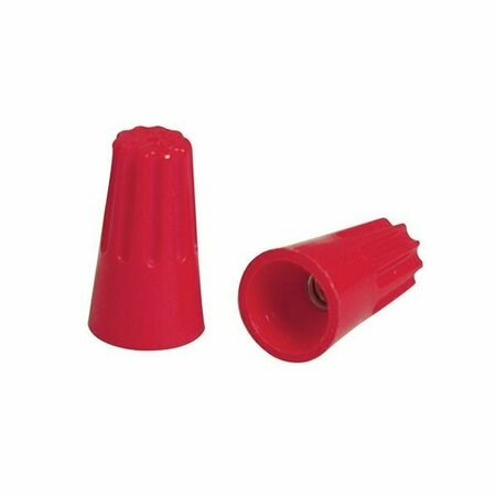 HUBBELL CANADA Hubbell Twist On Wire Connector, 22 to 10 AWG Wire, Thermoplastic Housing Material, Red HWCS6M25
